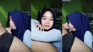 Bokep Indo Hijabmnf Cantik Suka Kenyot Kontol